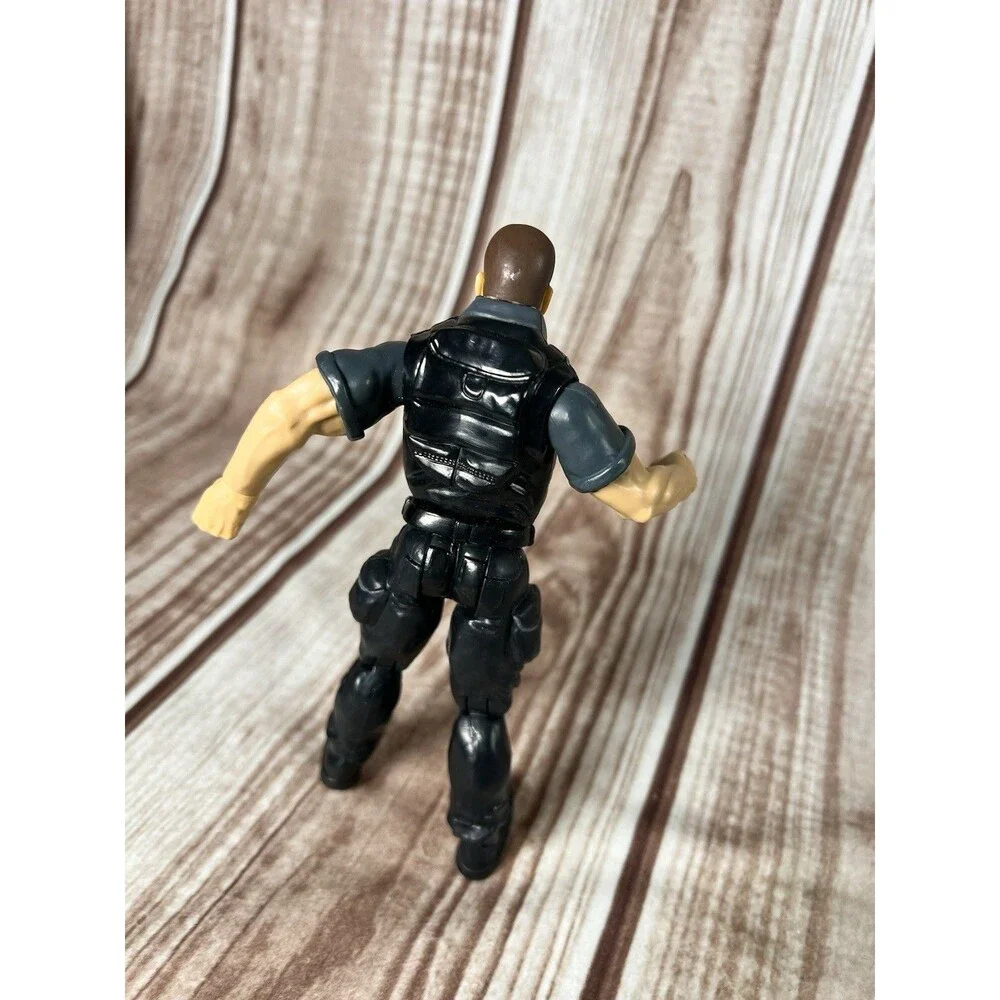 1999 Jakks Pacific Big Boss Man Titan Tron Live WWF WWE Wrestling Figure Vintage